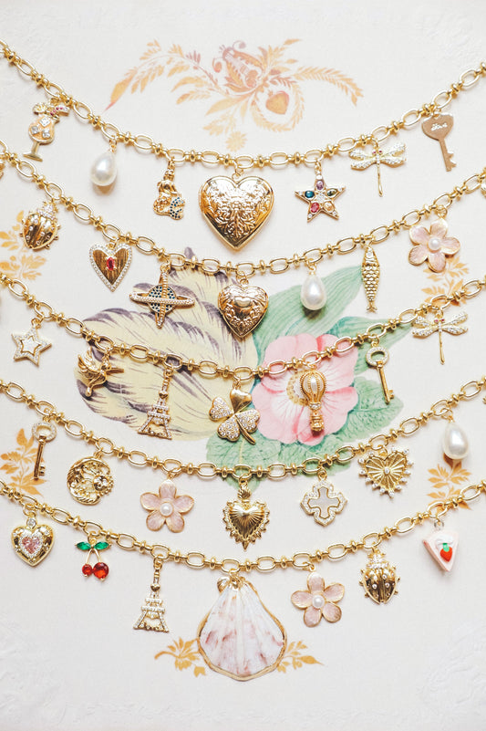 Collar de dijes personalizado