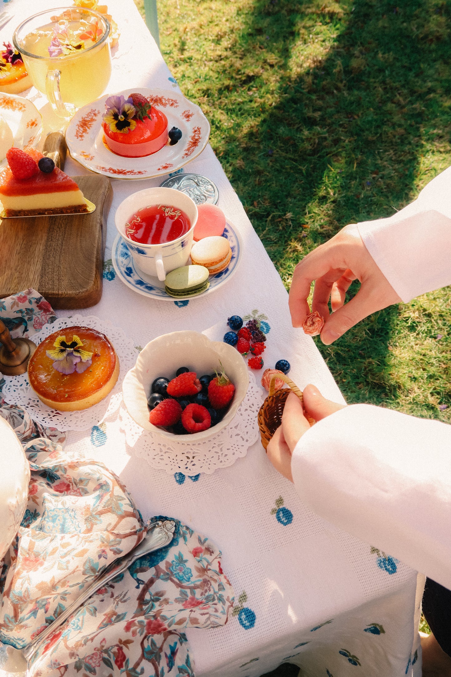 Teatime at the Cottage